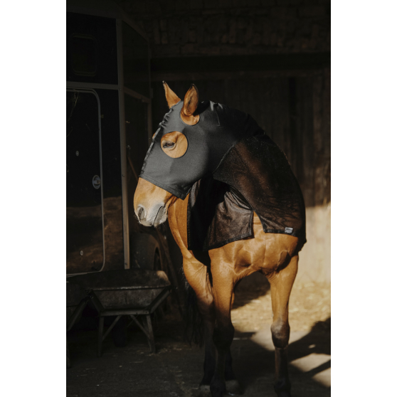 Protection de tête et encolure EQUITHÈME Lycra/Mesh