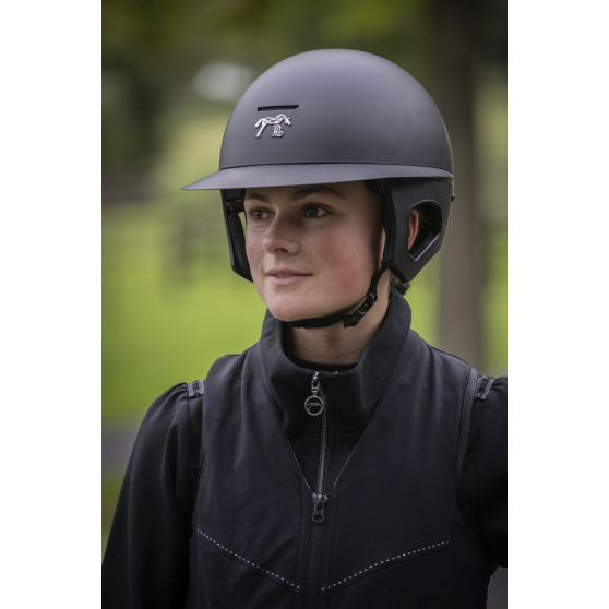 Casque Pénélope by Freejump mate visière longue Casque Pénélope by Freejump mate visière longue