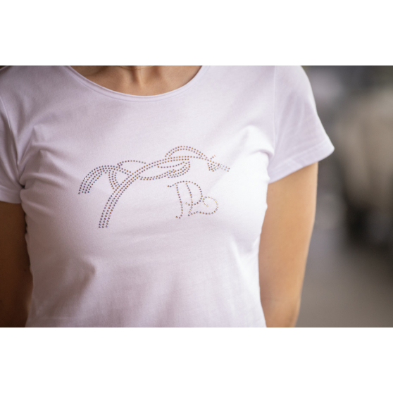 Pénélope Iconic Strass T-Shirt - Ladies