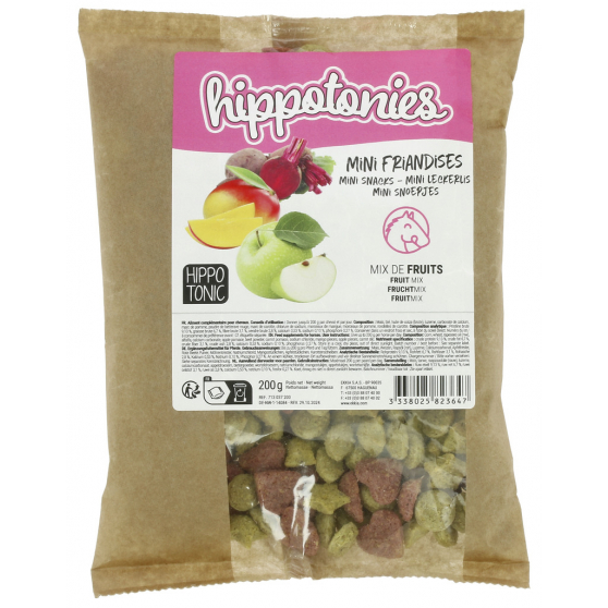 Hippo-Tonic Hippotonies Mini Treats - Fruit Mix