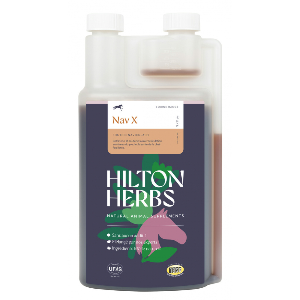 Hilton Herbs Nav X Liquid: Navicular horse support