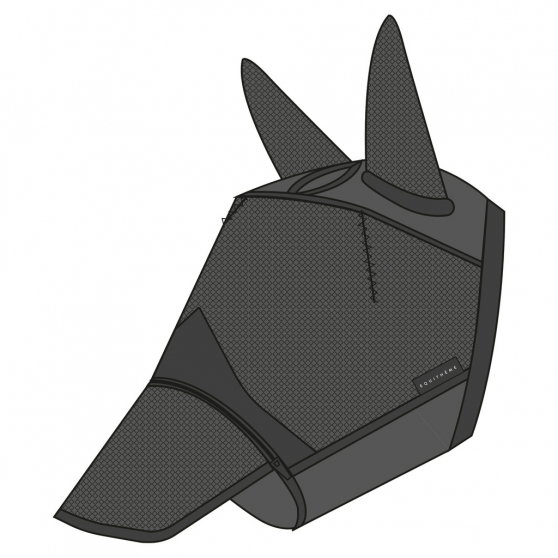 EQUITHÈME 2-in-1 UV Protection Fly Mask