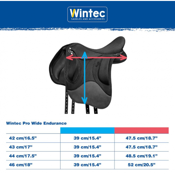 Wintec Pro Endurance Cair® Hart XL Saddle