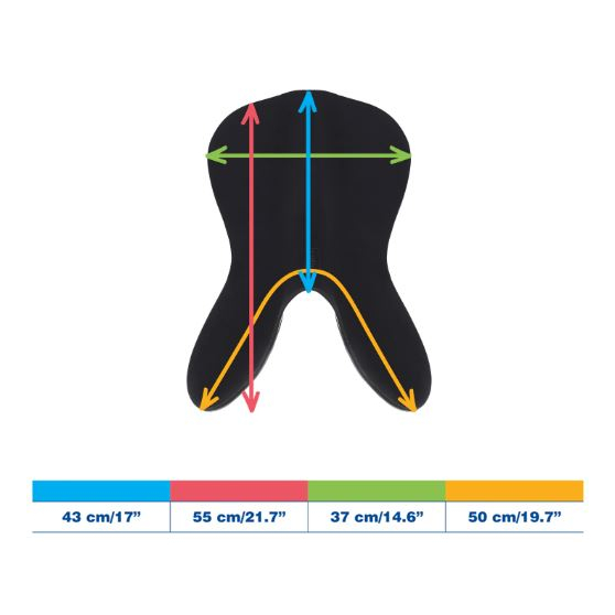 Wintec Comfort Jumping Back Pad