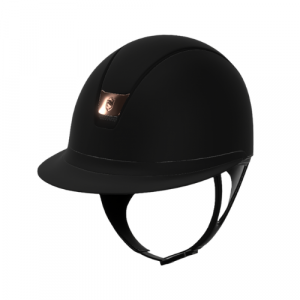 Casque Samshield Miss Shield 2.0 Shadowmat blason rose gold