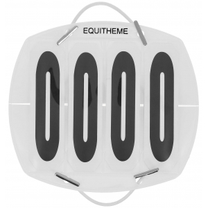 EQUITHÈME Startnummer mit 4 Ziffern