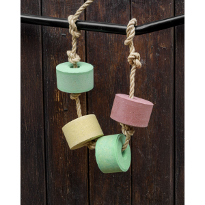 Hippo-Tonic Lolly-Lick Salt Lick Rope