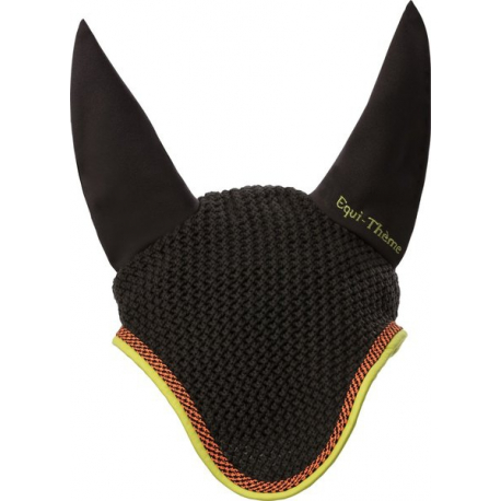 Bonnet chasse-mouches EQUITHEME Néon Bonnet chasse-mouches EQUITHEME Néon