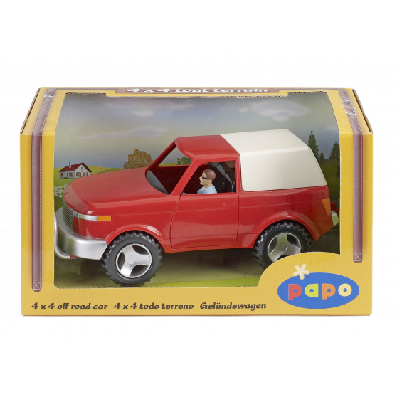 4X4 tout terrain + son conducteur Papo 4X4 tout terrain + son conducteur Papo
