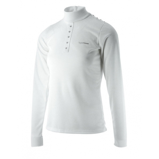 EQUITHÈME Shine Technic competition polo shirt, long sleeves