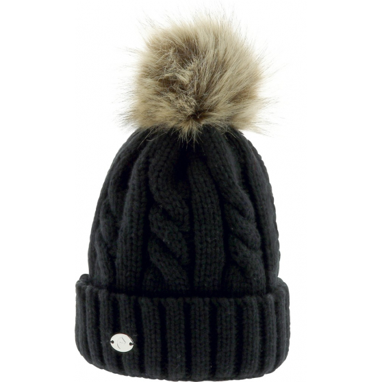 Bonnet à pompon EQUITHÈME Torsade Bonnet à pompon EQUITHÈME Torsade