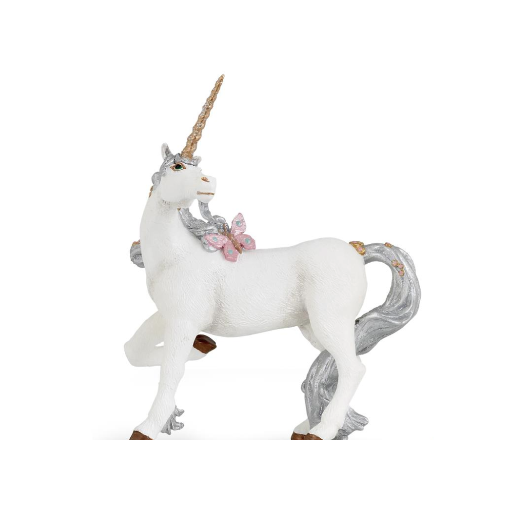 Papo silver unicorn