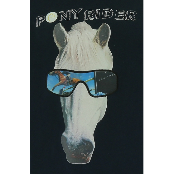 T-shirt Equi-Kids PonyRider avec hologramme - Enfant