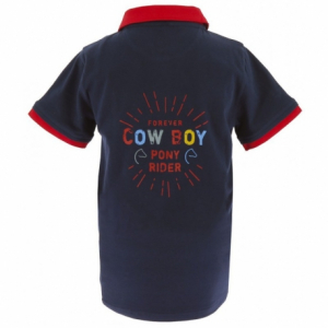 Equi-Kids Cowboy Polo Shirt