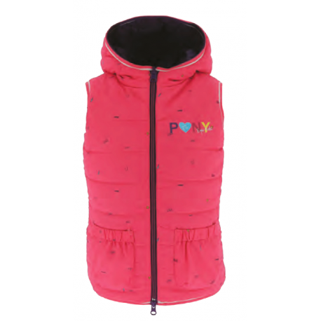 Gilet réversible Equi-Kids Cute - Enfant Gilet réversible Equi-Kids Cute - Enfant