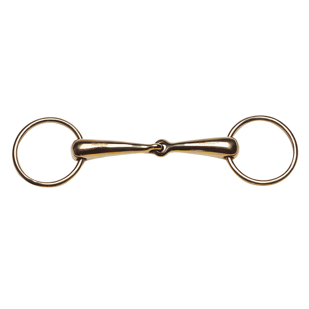 Feeling hollow mouthpiece Cyprium Ring Snaffle