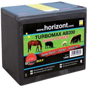 Horizont Turbomax AB200 battery 9V - 200 AH
