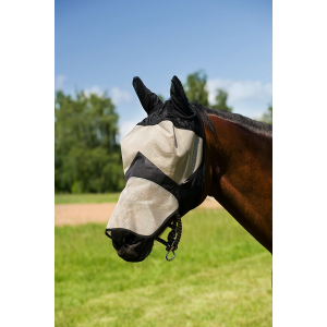 Thick mesh fly mask