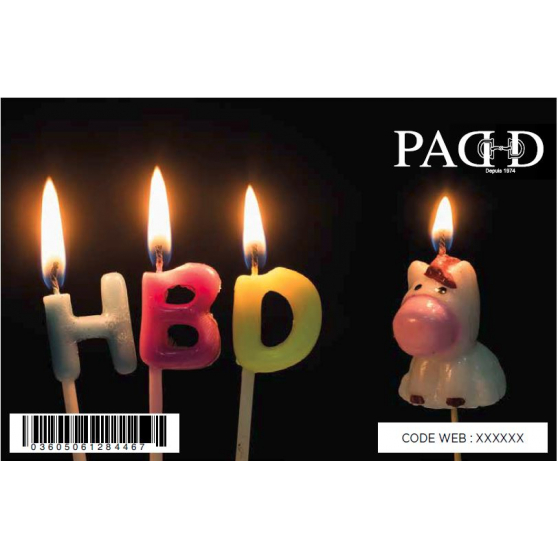E-Carte Cadeau Happy Birthday E-Carte Cadeau Happy Birthday
