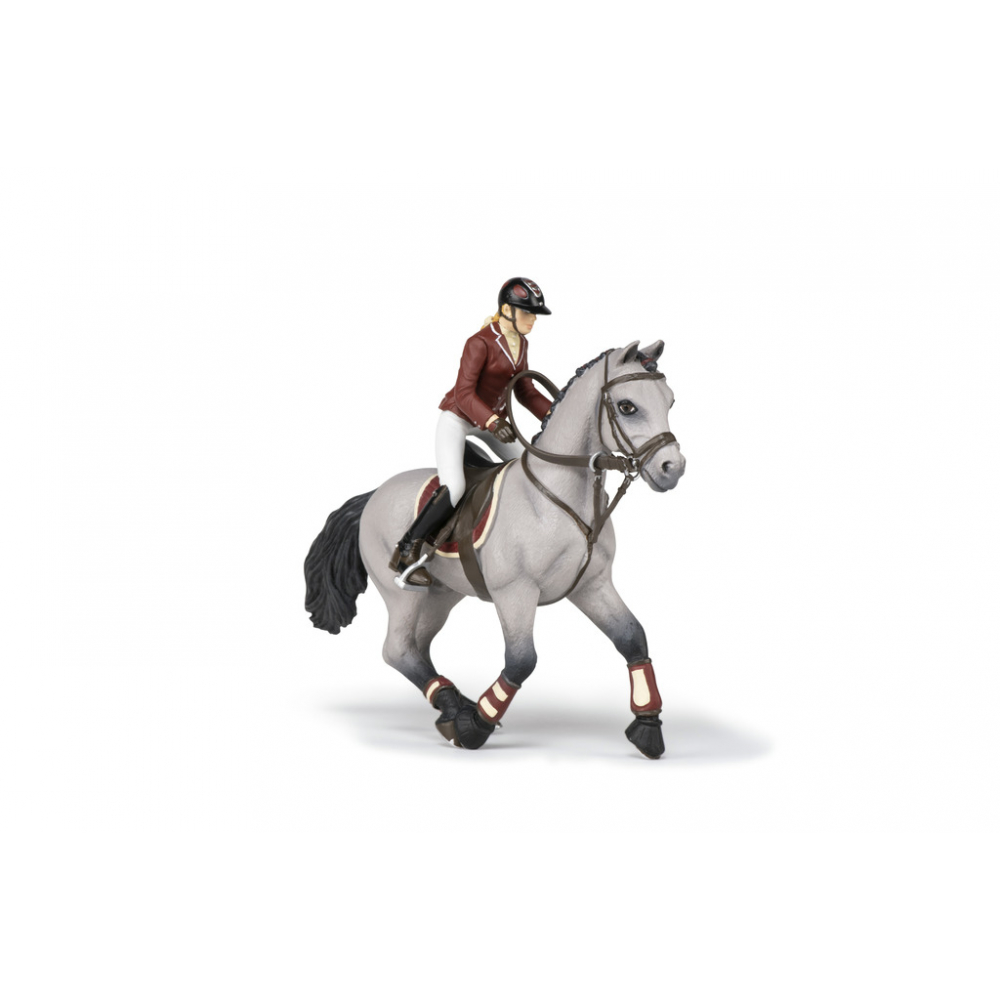 Figurine Papo Cheval Et Cavalier Western - Jouet Détaillé Peint à La Main, Pour Enfants Dès 3 Ans, Inspiration Far West Et Aventure - 10