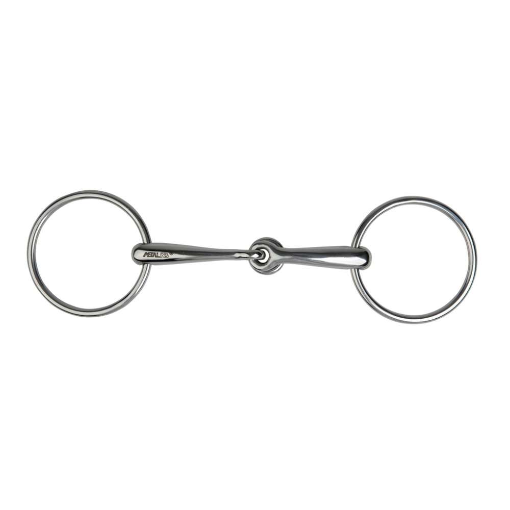 Metalab Loose Ring Snaffle with stop