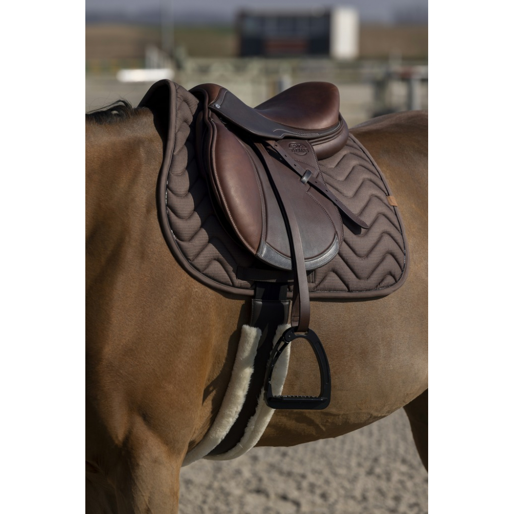EQUITHÈME Tweedytan Saddle pad - All purpose