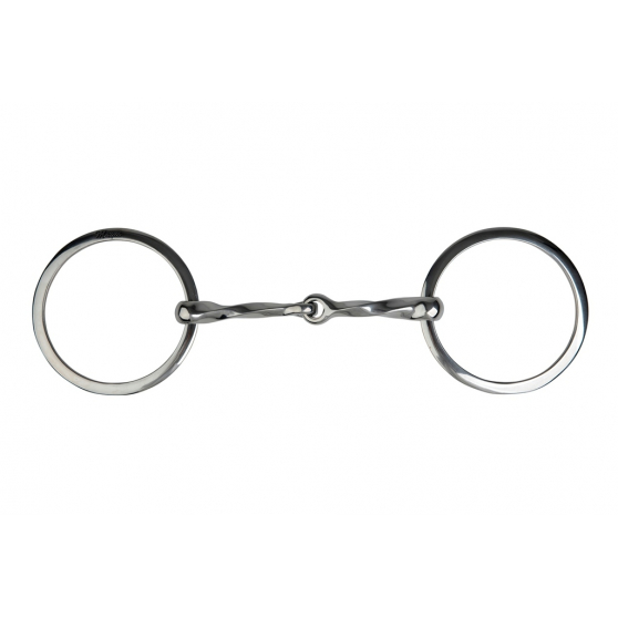 Metalab Magic System twisted mouthpiece Ring Snaffle bit