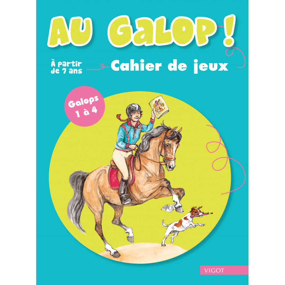 Livre d'équitation Galops 1 et 2 édition Vigot + questions