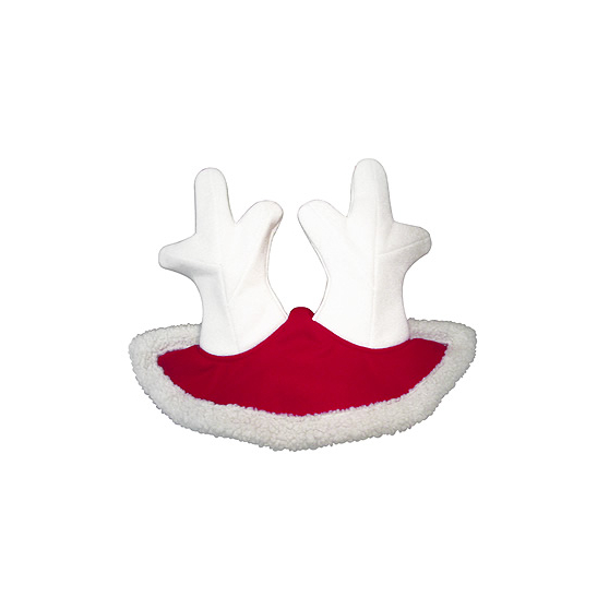 EQUITHÈME Christmas ear cap in reindeer’s antlers shape