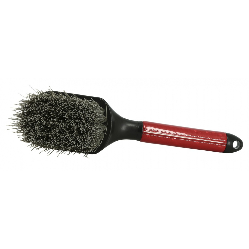 Grattoir à Sabots Avec Brosse Vert Olive - Nettoyage Sabots Chevaux, Poneys