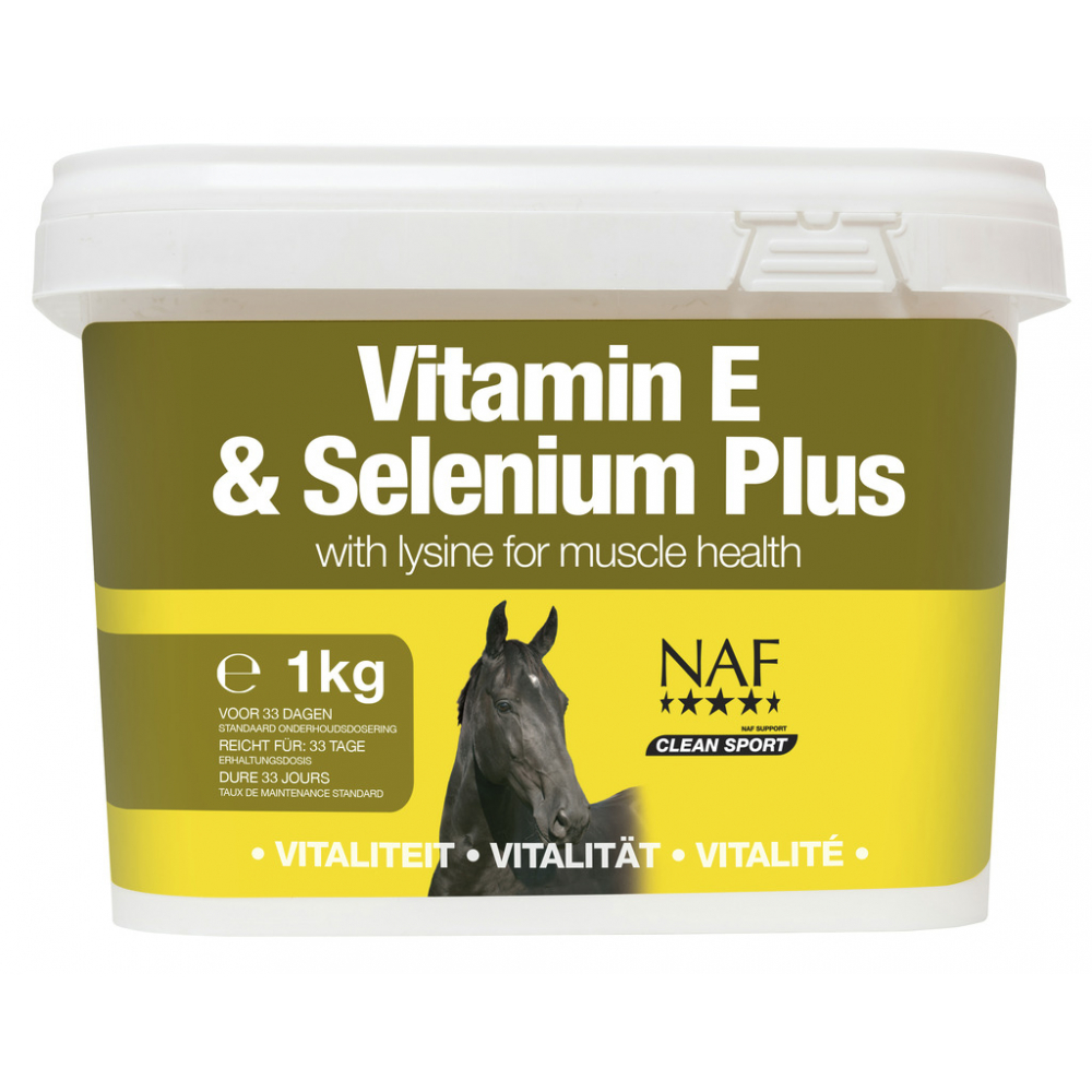 NAF Vitamine E & Selenium Plus Muskelunterstützung