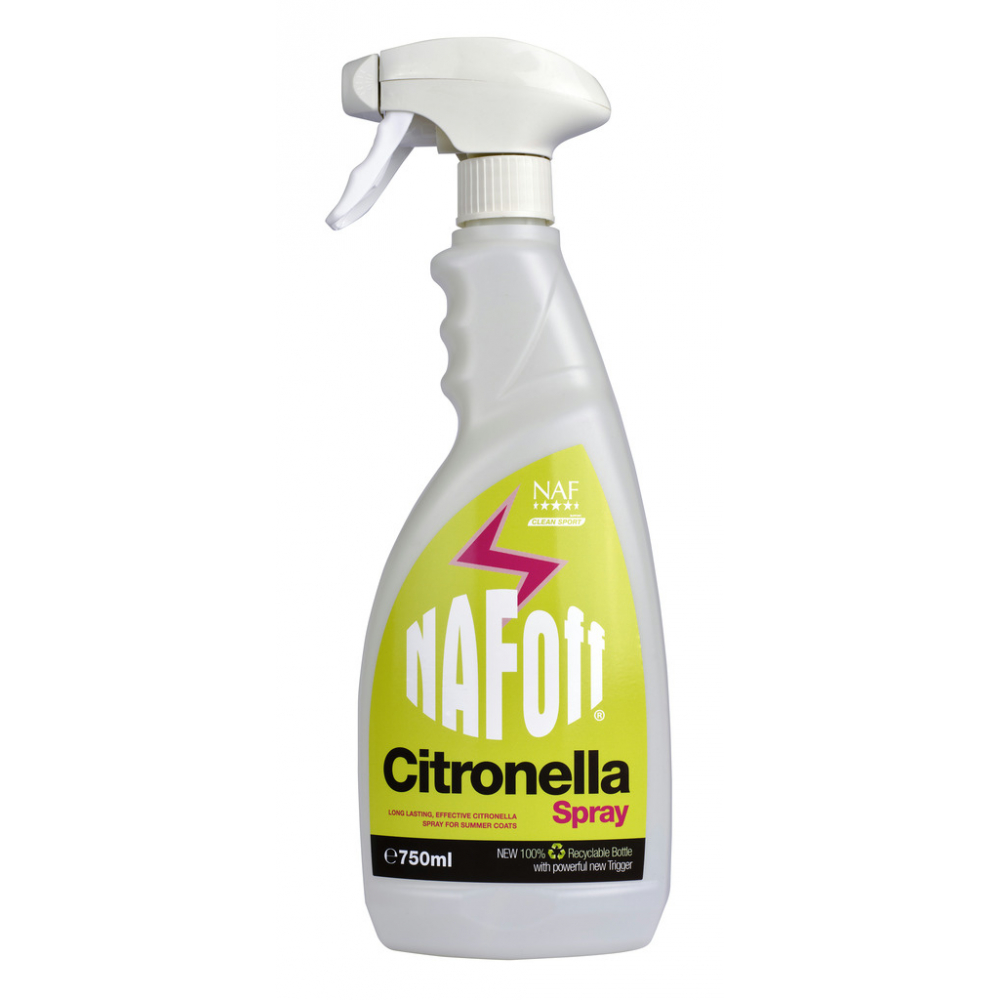 Répulsif anti-mouches NAF Off Citronella Spray