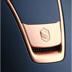 Samshield Miss Shield 2.0 Shadowmat Blue/Pink Gold Helmet