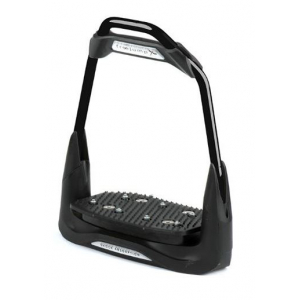 Freejump Air'S Full Black Straight Stirrup