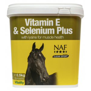 Soutien musculaire NAF Vitamine E & Selenium Plus
