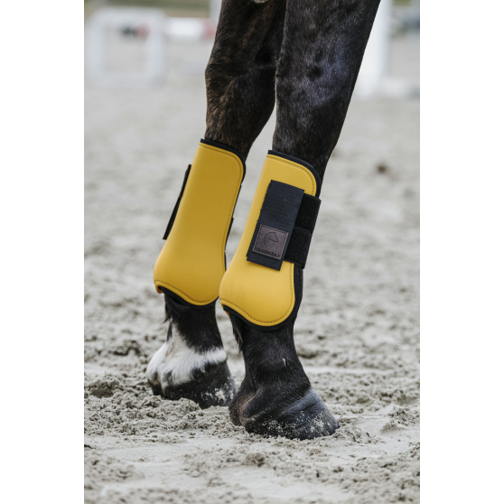 Orange tendon boots best sale