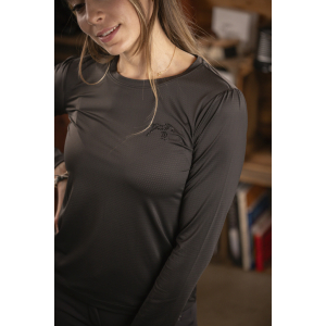 Pénélope Techty Langarm-T-Shirt - Damen