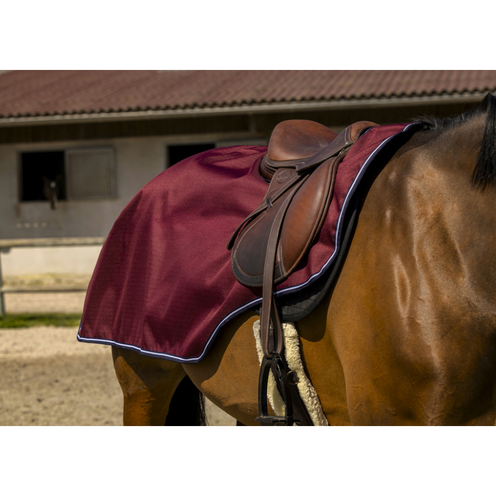 EQUITHÈME Tyrex 1200D Ausreitdecke mit Polarfleece