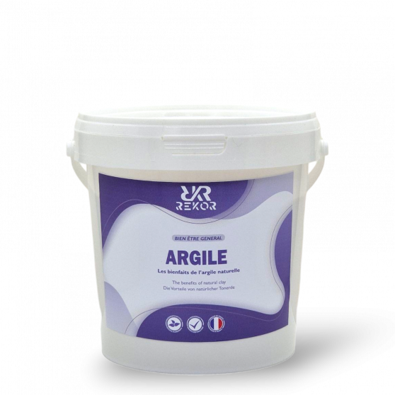 Argile en poudre Rekor